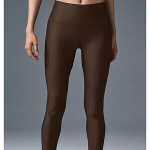 Alo High-Waist Air Lift Leggings Espresso Size XS
